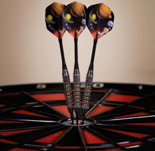 Load image into Gallery viewer, Elkadart Orbital Soft Tip Darts Knurl Ringed Barrel (16gm)