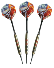 Load image into Gallery viewer, Elkadart Storm Soft Tip Black and Red Rings 18 Grams
