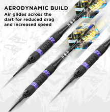 Load image into Gallery viewer, Viper Black Ice Purple Soft Tip Darts