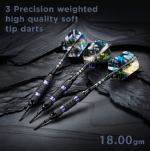 Load image into Gallery viewer, Viper Black Ice Purple Soft Tip Darts