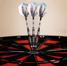 Load image into Gallery viewer, Elkadart Black Mamba 80% Tungsten Soft Tip Darts Thin Barrel (16gm)