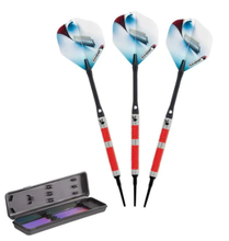 Load image into Gallery viewer, Elkadart Razor 80% Tungsten Soft Tip Darts #1 Barrel Style 18 Grams