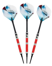 Load image into Gallery viewer, Elkadart Razor 80% Tungsten Soft Tip Darts #1 Barrel Style 18 Grams