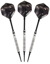 Load image into Gallery viewer, Elkadart Wizard 80% Tungsten Soft Tip Darts Knurled and Ringed Barrel (16gm)