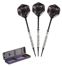 Load image into Gallery viewer, Elkadart Wizard 80% Tungsten Soft Tip Darts Knurled and Ringed Barrel (18gm)