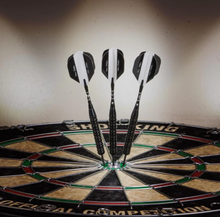 Load image into Gallery viewer, Elkadart Black 150 Jet Black Steel Tip Darts (24 grams)