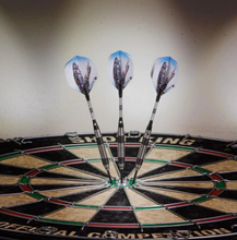 Load image into Gallery viewer, Elkadart Black Mamba 80% Tungsten Steel Tip Darts 22 Grams