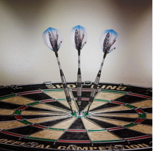 Load image into Gallery viewer, Elkadart Black Mamba 80% Tungsten Steel Tip Darts 24 Grams