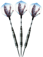 Load image into Gallery viewer, Elkadart Black Mamba 80% Tungsten Steel Tip Darts 24 Grams