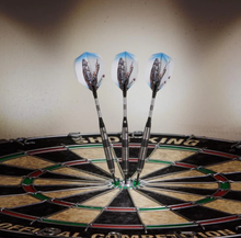 Load image into Gallery viewer, Elkadart Black Mamba 80% Tungsten Steel Tip Darts 26 Grams