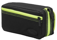 Load image into Gallery viewer, Casemaster Plazma Pro Dart Case Black with Yellow Trim and Phone Pocket
