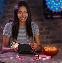 Load image into Gallery viewer, Casemaster Plazma Pro Dart Case Black with Pink Trim and Phone Pocket