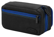 Load image into Gallery viewer, Casemaster Plazma Pro Dart Case Black with Sapphire Zipper and Phone Pocket