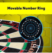 Load image into Gallery viewer, Viper League Pro Sisal Dartboard Starter Kit