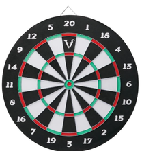 Load image into Gallery viewer, Viper Double Play Coiled Paper Fiber Dartboard with Darts
