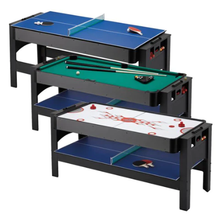 Load image into Gallery viewer, Fat Cat Original 3-in-1 7' Pockey Multi-Game Table Green 64-1046
