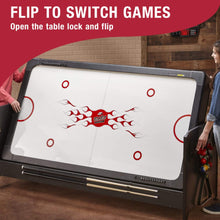 Load image into Gallery viewer, Fat Cat Original 3-in-1 7' Pockey Multi-Game Table Red - Top Table Sports