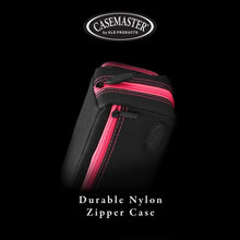 Load image into Gallery viewer, Casemaster Plazma Pro Dart Case Black with Pink Zipper and Phone Pocket - Top Table Sports