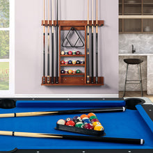 Load image into Gallery viewer, Wall-mounted Billiards Pool Cue Rack Only