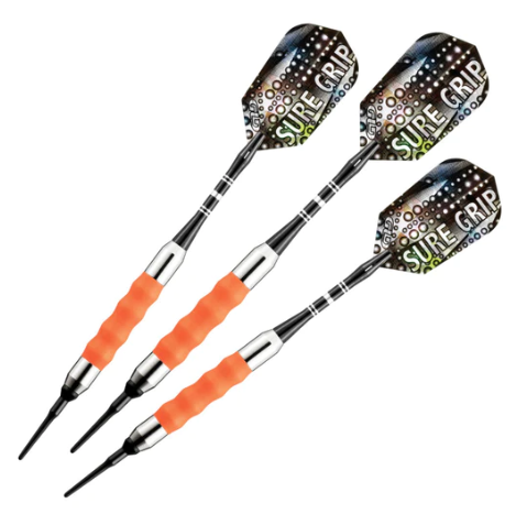 Viper Sure Grip Darts Soft Tip Darts Orange (16gm)