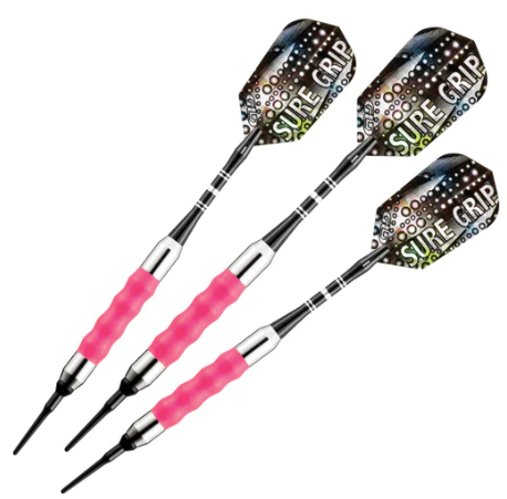 Viper Sure Grip Darts Darts Soft Tip Pink (18gm)