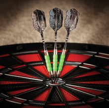 Load image into Gallery viewer, Viper Sure Grip Darts Green Soft Tip Darts (18gm)