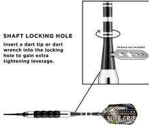Load image into Gallery viewer, Viper Sure Grip Darts Black Soft Tip Darts (16gm)
