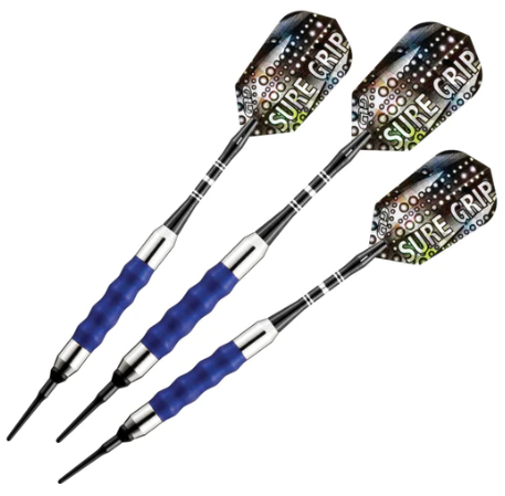 Viper Sure Grip Darts Blue Soft Tip Darts (18gm)