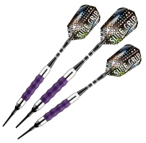 Viper Sure Grip Darts Purple Soft Tip Darts (16gm)
