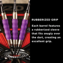 Load image into Gallery viewer, Viper Sure Grip Darts Purple Soft Tip Darts (16gm)