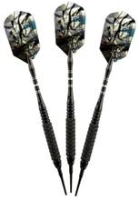Load image into Gallery viewer, Viper Black Magic Soft Tip Darts 10 Knurled Rings 18 Grams