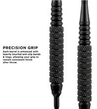 Load image into Gallery viewer, Viper Black Magic Soft Tip Darts 10 Knurled Rings 18 Grams