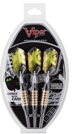 Viper Spinning Bee Black Soft Tip Darts 16 Grams
