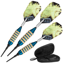 Load image into Gallery viewer, Viper Spinning Bee Blue Soft Tip Darts 16 Grams