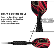 Load image into Gallery viewer, Viper Super Bee Darts Black Soft Tip Darts 16 Grams