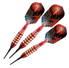 Load image into Gallery viewer, Viper Atomic Bee Darts Red Soft Tip Darts 16 Grams