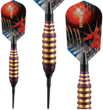 Load image into Gallery viewer, Viper Atomic Bee Darts Purple Soft Tip Darts 16 Grams