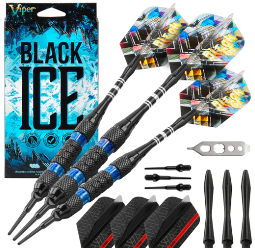 Viper Black Ice Blue Soft Tip Darts