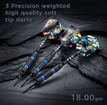 Load image into Gallery viewer, Viper Black Ice Blue Soft Tip Darts
