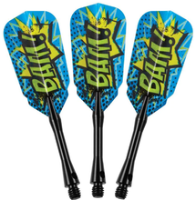 Load image into Gallery viewer, Viper Comix BAM! Darts Soft Tip Darts Blue 18 Grams