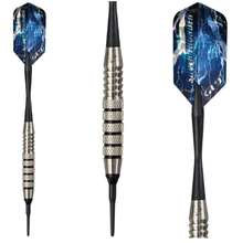 Load image into Gallery viewer, Viper Silver Thunder Darts Soft Tip Darts 5 Knurled Rings 18 Grams