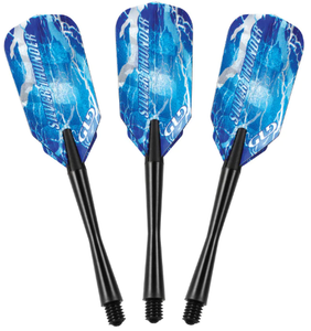 Viper Silver Thunder Darts Soft Tip Darts 5 Knurled Rings 18 Grams