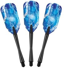 Load image into Gallery viewer, Viper Silver Thunder Darts Soft Tip Darts 2 Knurled Rings 18 Grams