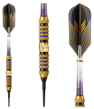 Load image into Gallery viewer, Viper Wizard Purple/Black Soft Tip Darts 18 Grams