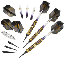 Load image into Gallery viewer, Viper Wizard Purple/Black Soft Tip Darts 18 Grams