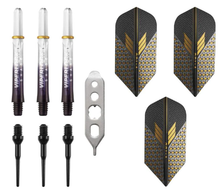 Load image into Gallery viewer, Viper Wizard Purple/Black Soft Tip Darts 18 Grams