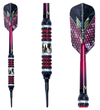 Load image into Gallery viewer, Viper Wizard Red and Black Soft Tip Darts 20 Grams