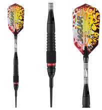 Load image into Gallery viewer, Viper Jaguar Darts 80% Tungsten Soft Tip Darts 1 Small Knurled Ring 18 Grams