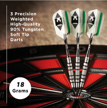 Load image into Gallery viewer, Viper Element Darts 90% Tungsten Soft Tip Darts Knurled Barrel 18 Grams