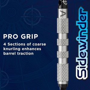Viper Sidewinder Darts 80% Tungsten Soft Tip Darts Knurled Barrel 18 Grams